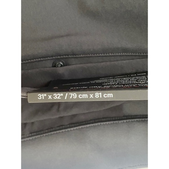 NWT Lululemon ABC Slim Fit Trouser 32"L Warpstreme Mens Pants Obsidian Black 31 - Picture 7 of 9